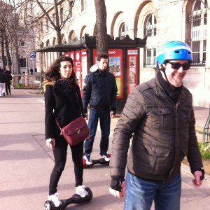 Randonnée à Paris en Hoverboard